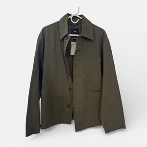 H&M Men's Dark Green Utility Jacket